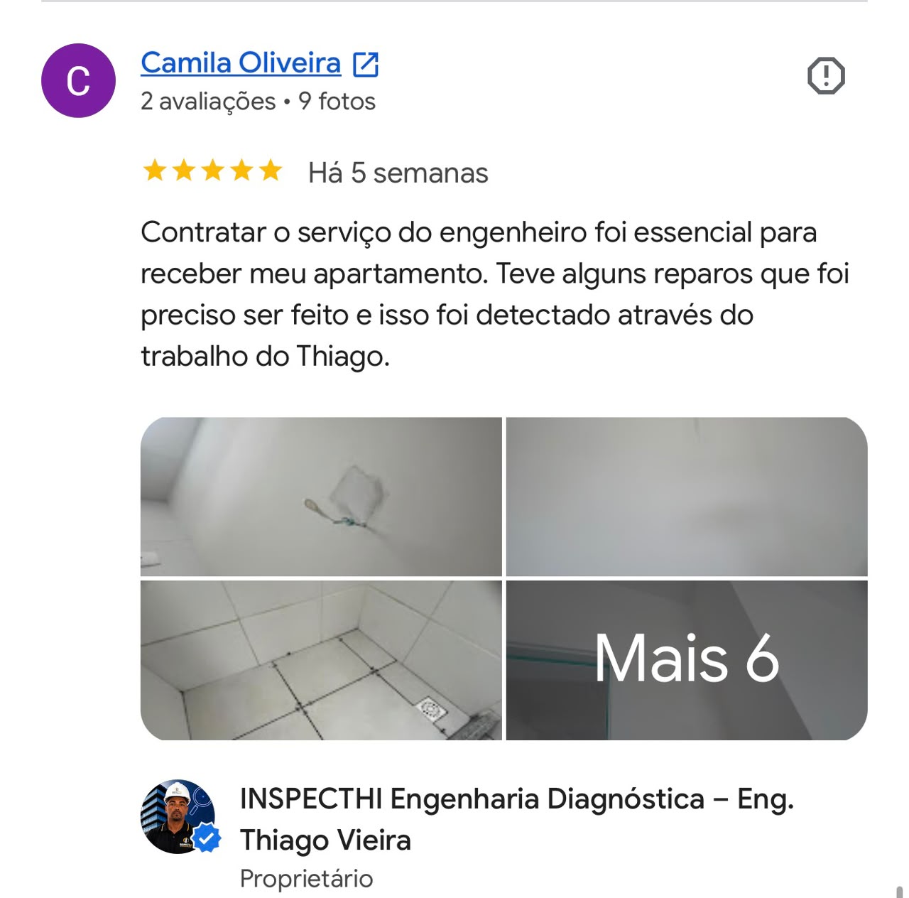 Depoimento de cliente